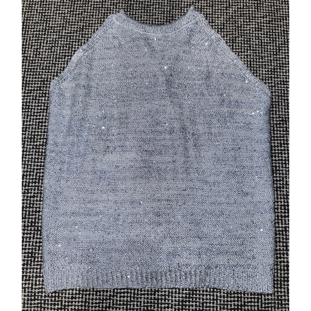 NEW Women's/Juniors Light Blue Sweater Tank - Size Small